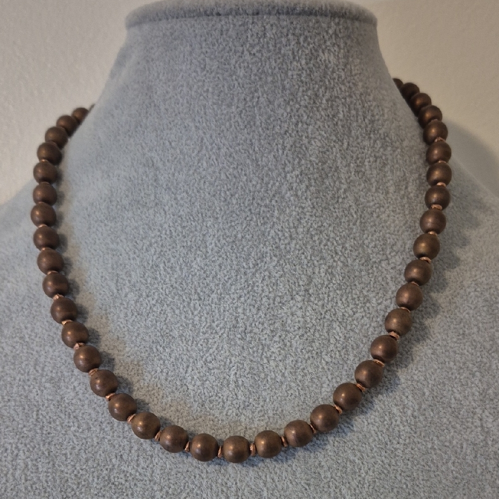 Copper Hematite w/ Copper Spacers Choker & Matching Braclet